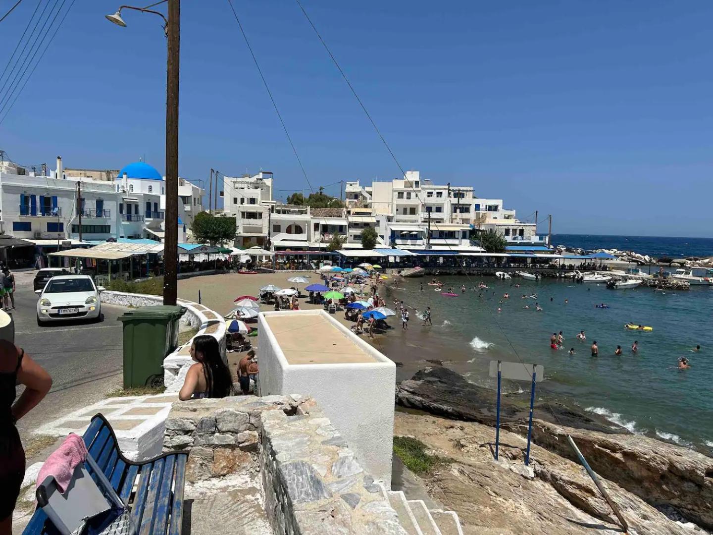 Cozy Studio In Beautiful Apollonas Beach Naxos Apollon  Exterior foto
